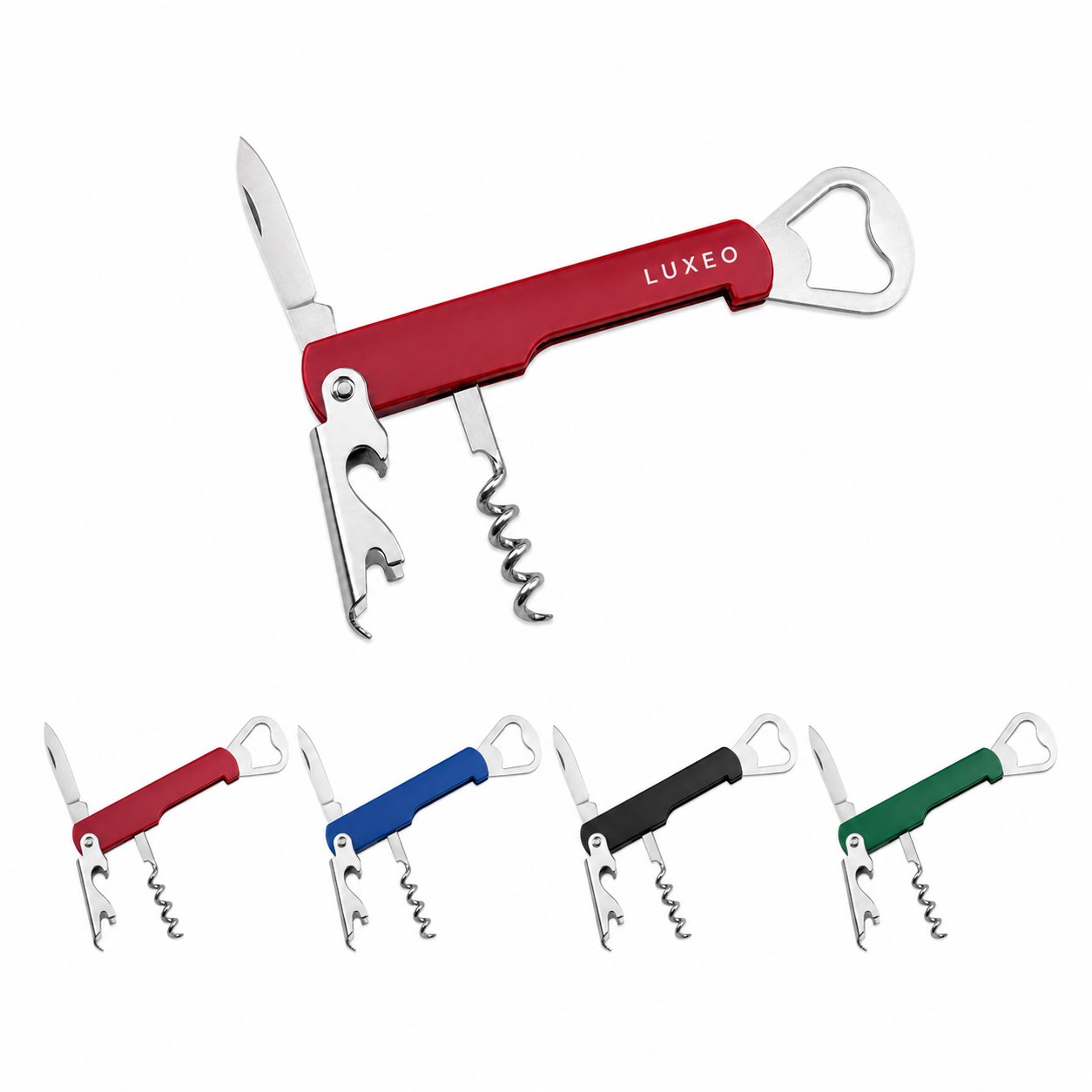 Stainless Steel Four Function Bar Opener