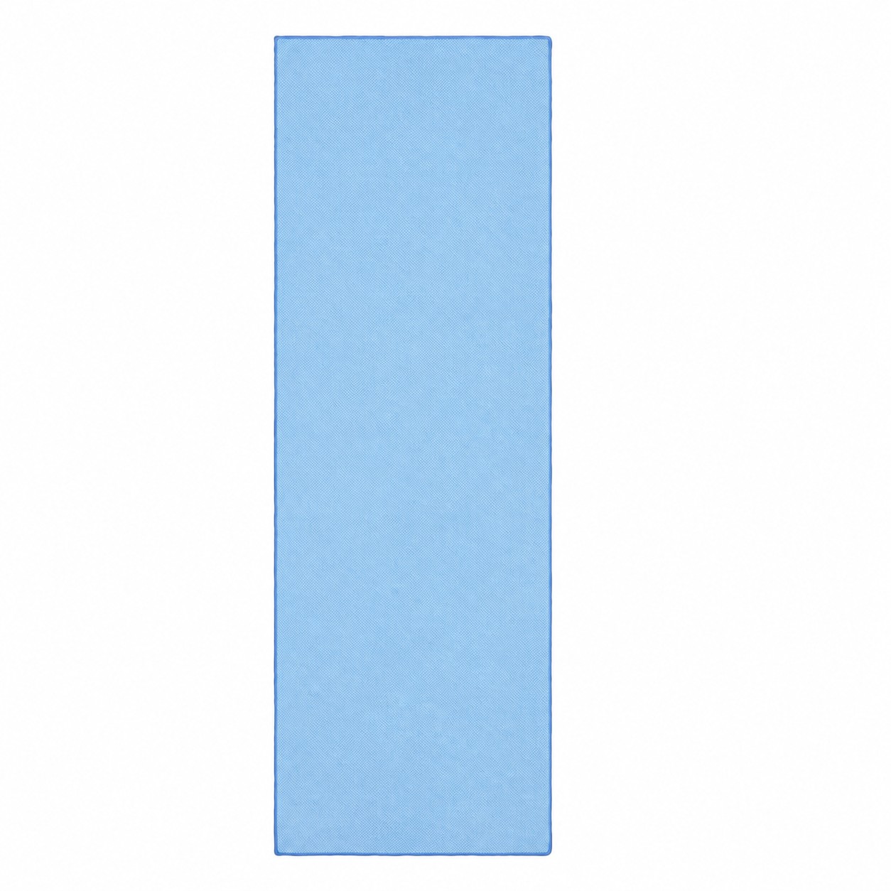 Mesh Cooling Towel With Drawstring Pouch — Light Blue