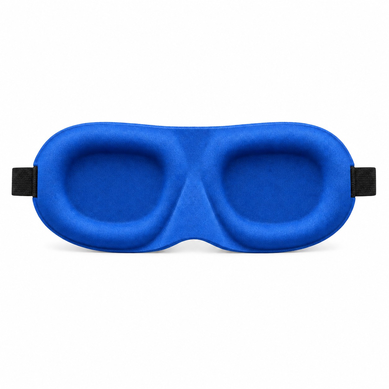 3D Contoured Foam Sleep Mask — Blue