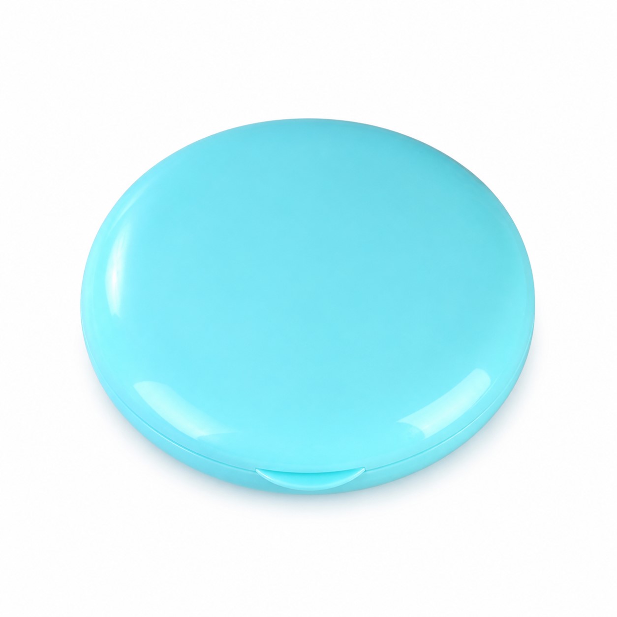 Round ABS Rotating Seven Compartment Pillbox — view 2