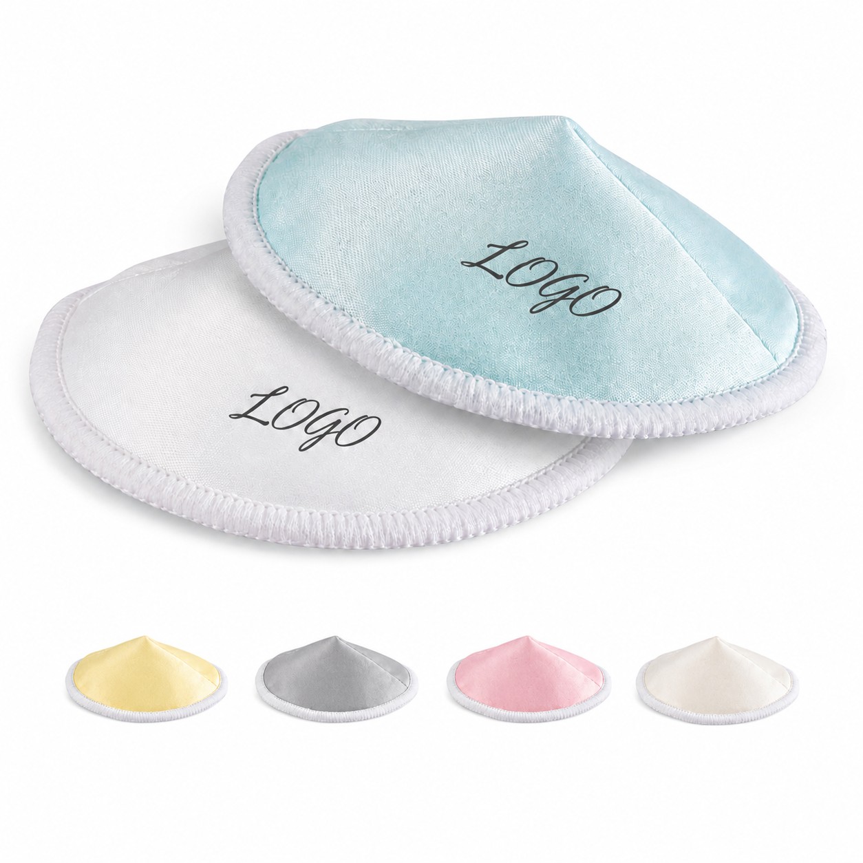 Contoured Bamboo Reusable Nursing Pads