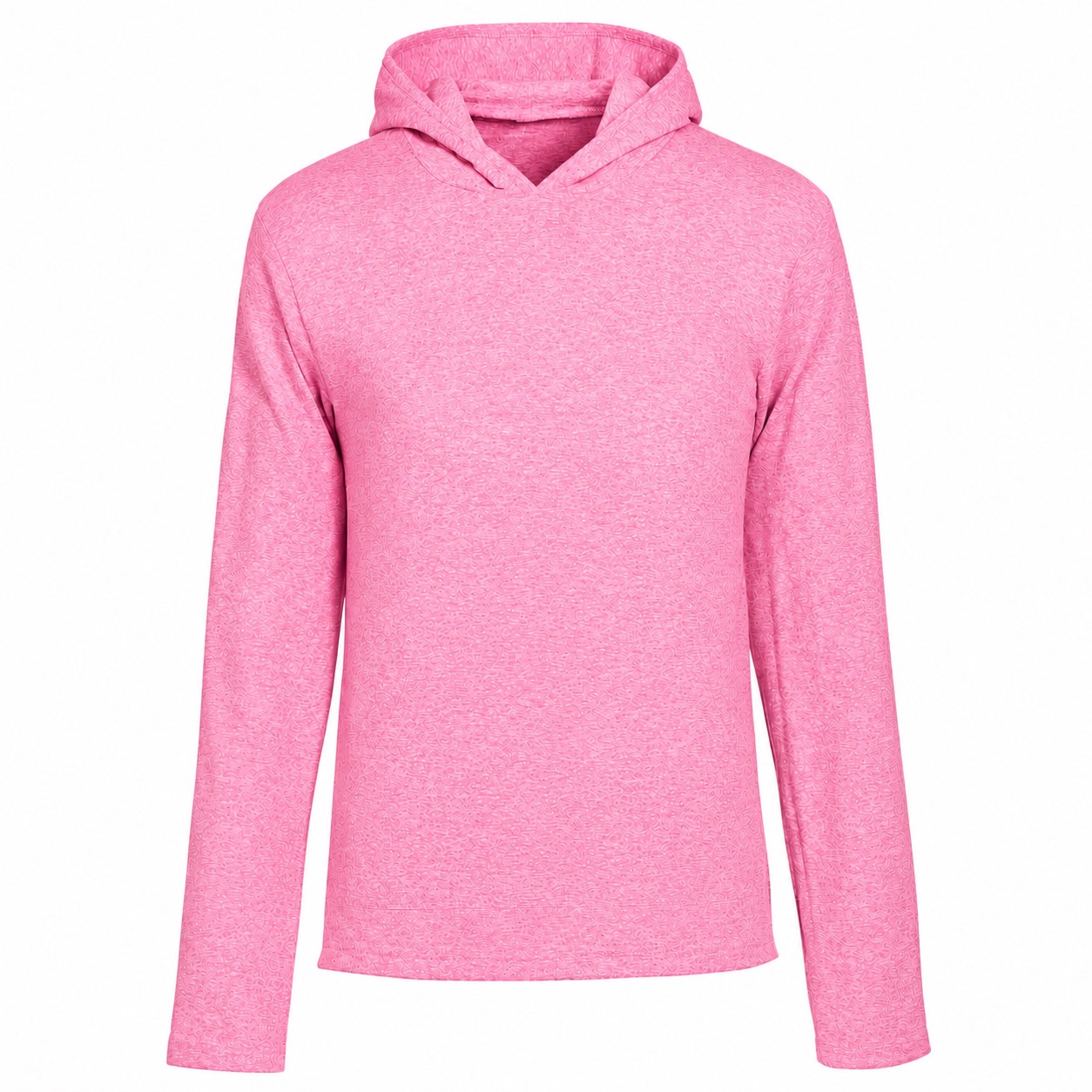 Lightweight Tri Blend Jersey Hoodie — Pink