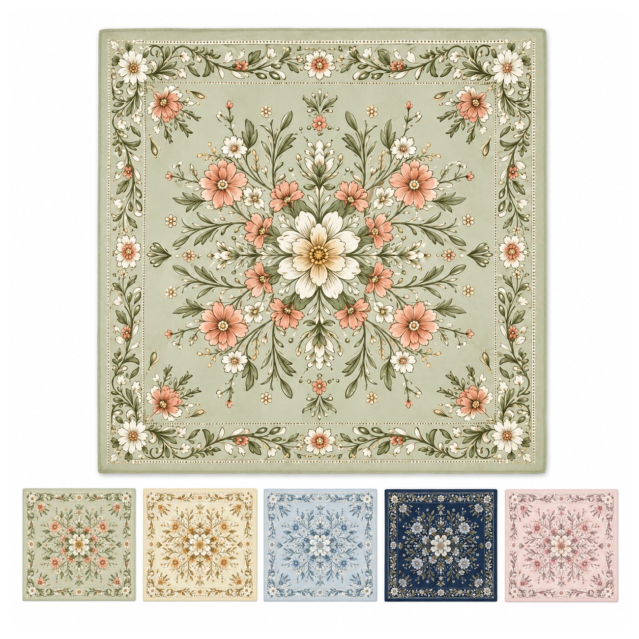 Polyester Square Bandanna