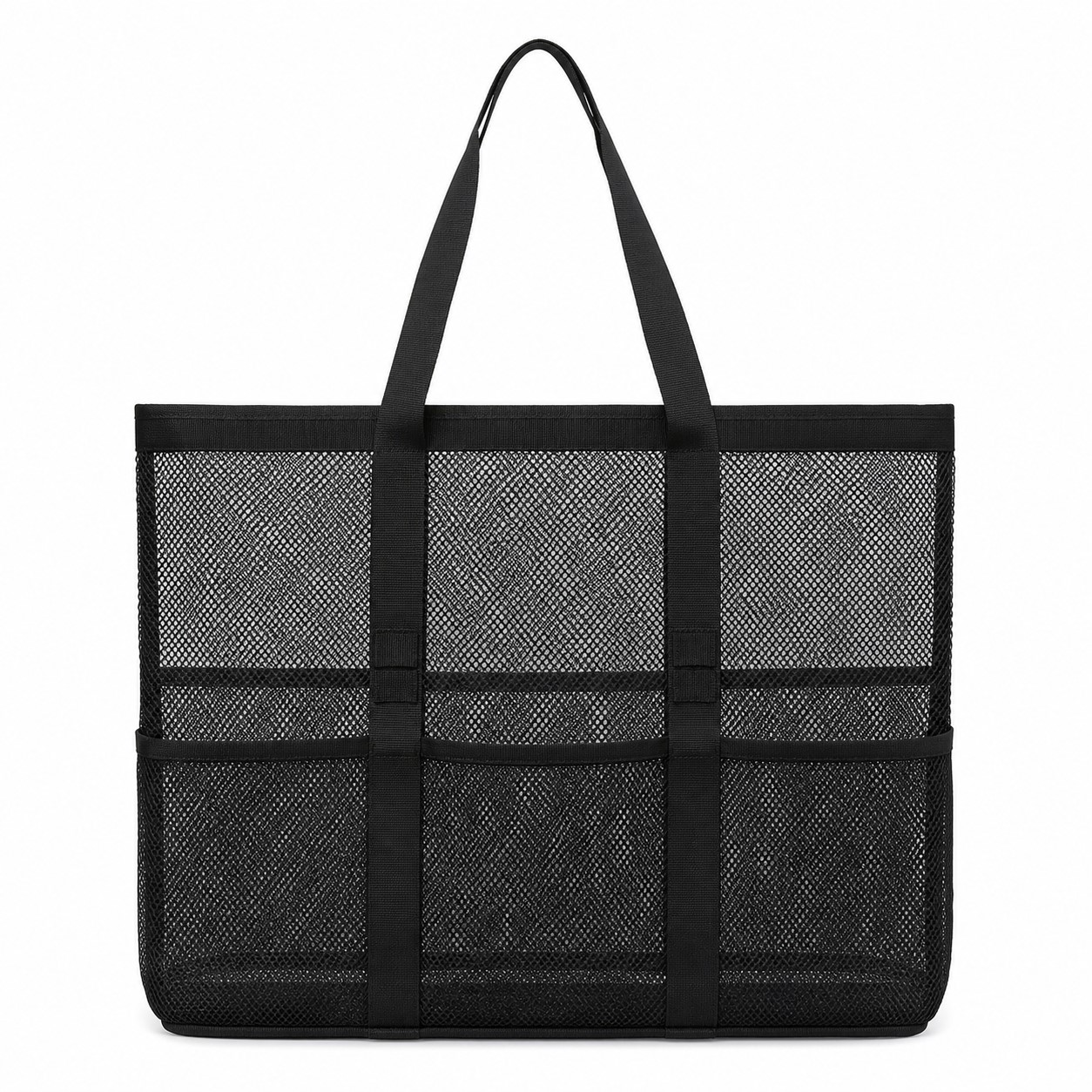 Large Nylon Multi Pocket Beach Tote — view 2