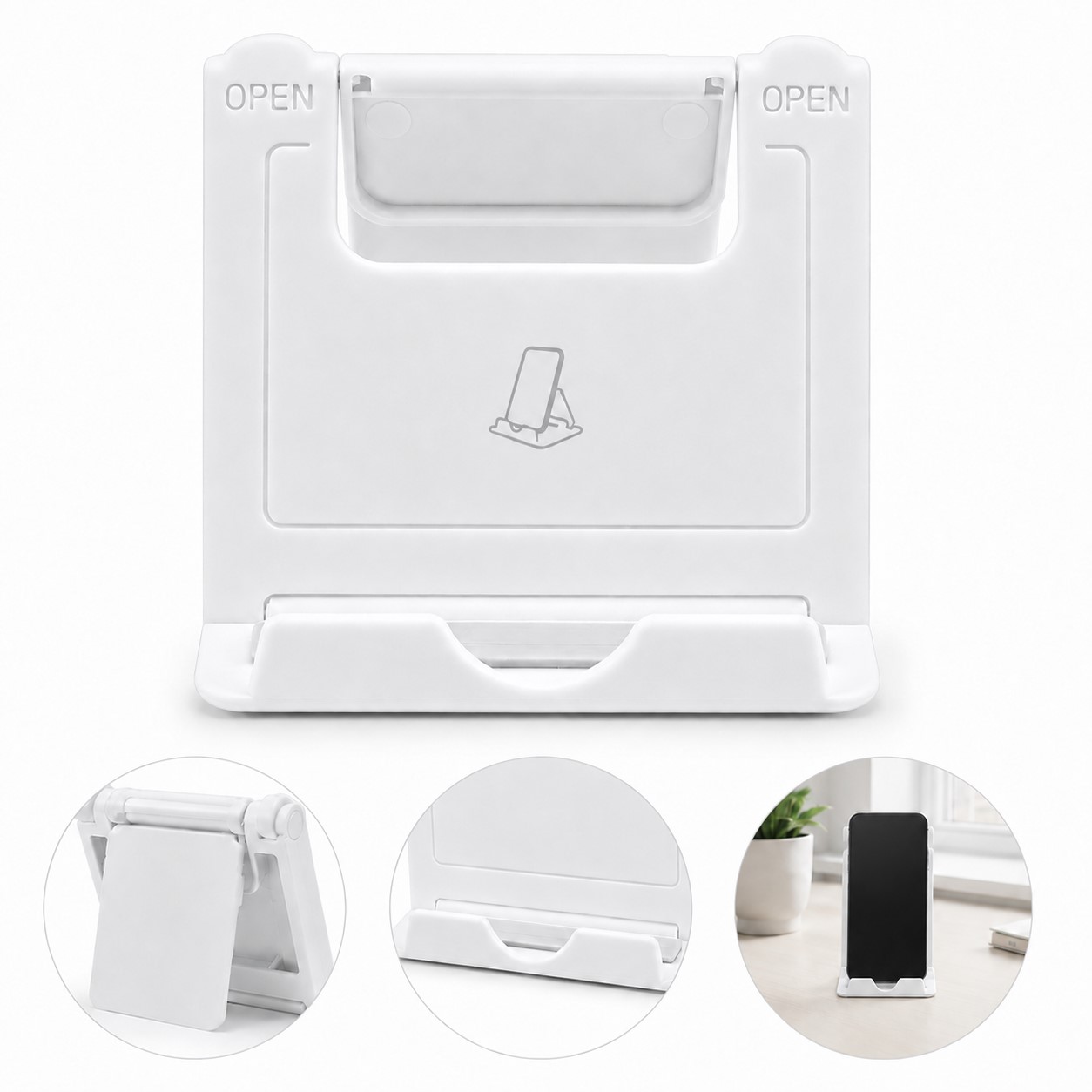 ABS Folding Desktop Phone Holder
