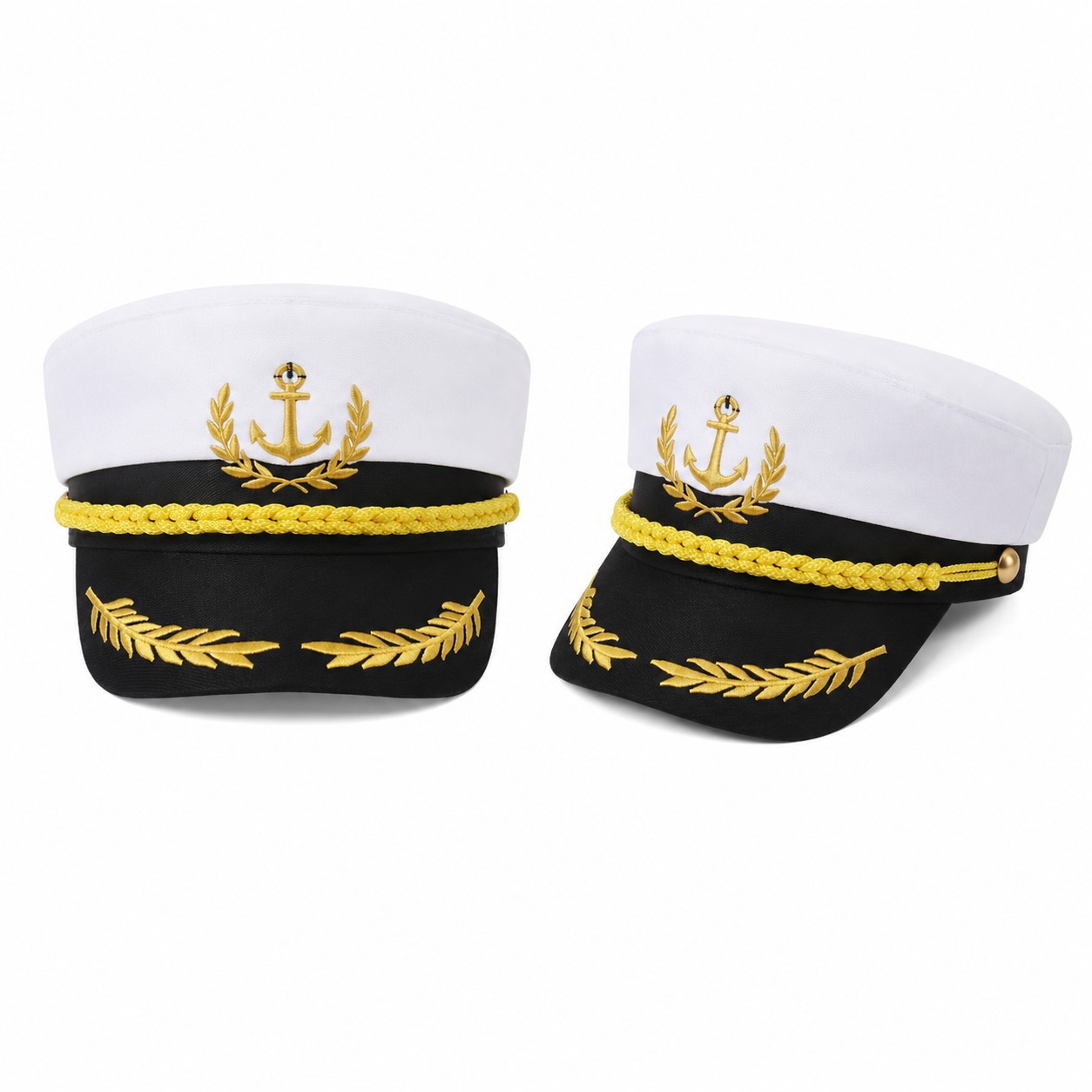 Polyester Nautical Captain Cap