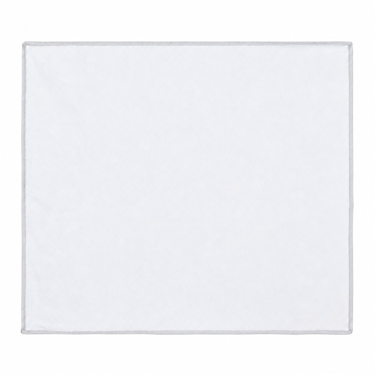 Polyester Cotton Rally Hand Towel — Clear White