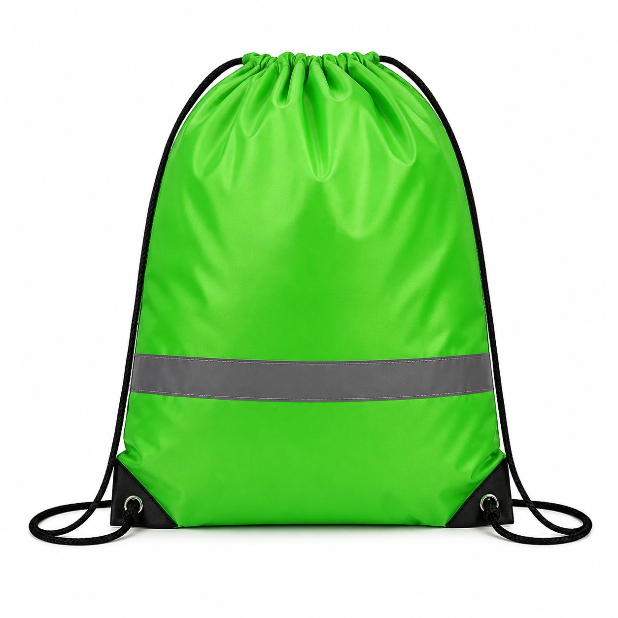 Oxford Reflective Strip Drawstring Backpack — view 2