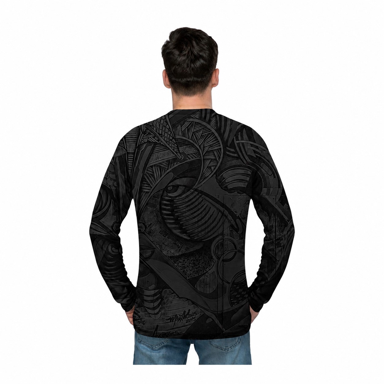 Long Sleeve Performance T-Shirt — Black