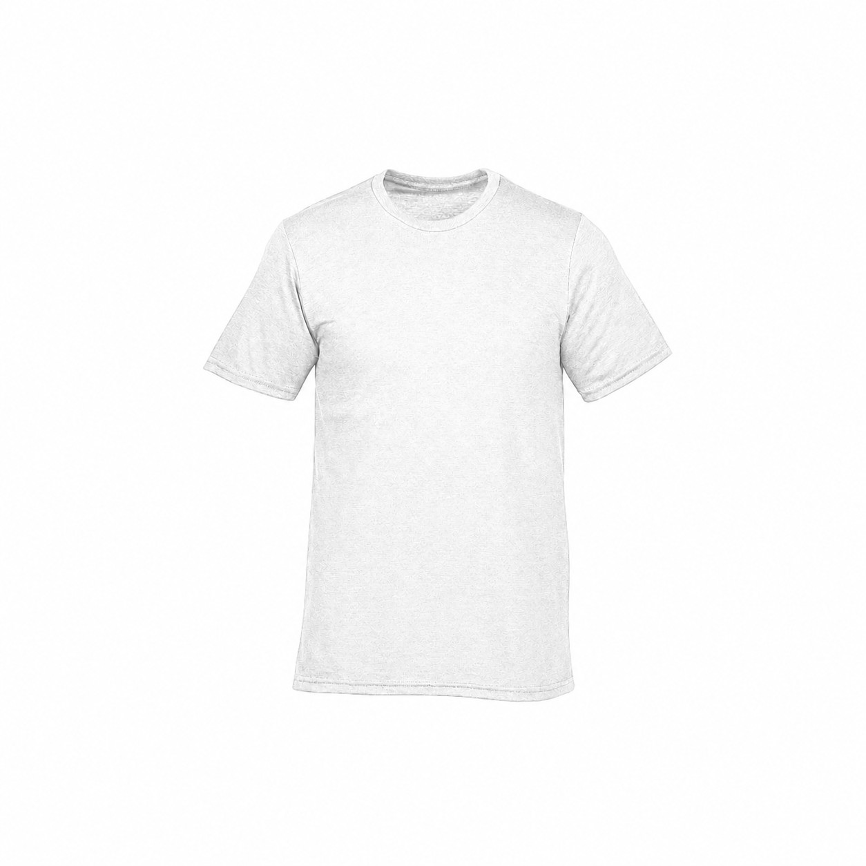 Recycled Tri Blend Crewneck Tee — White