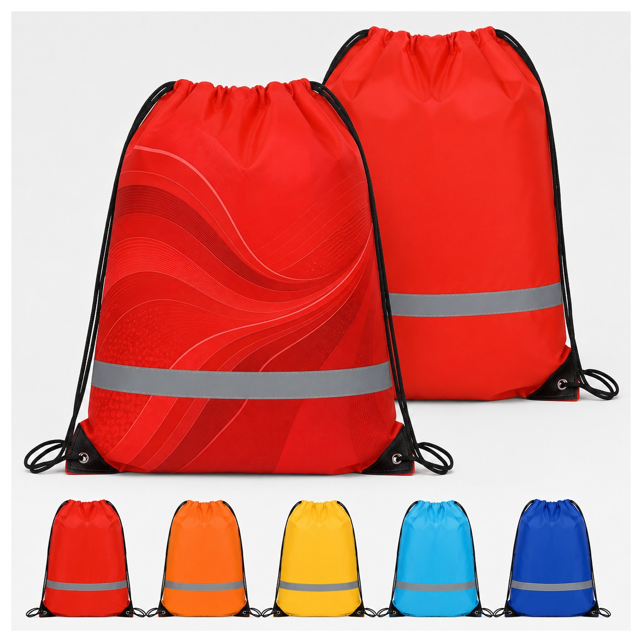Metal Grommet Safety Drawstring Bag