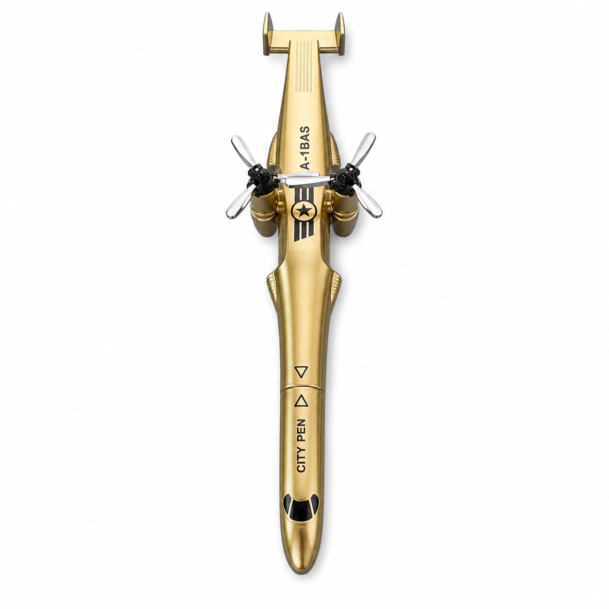 Movable Joint Airplane ABS Fidget Pen — view 2