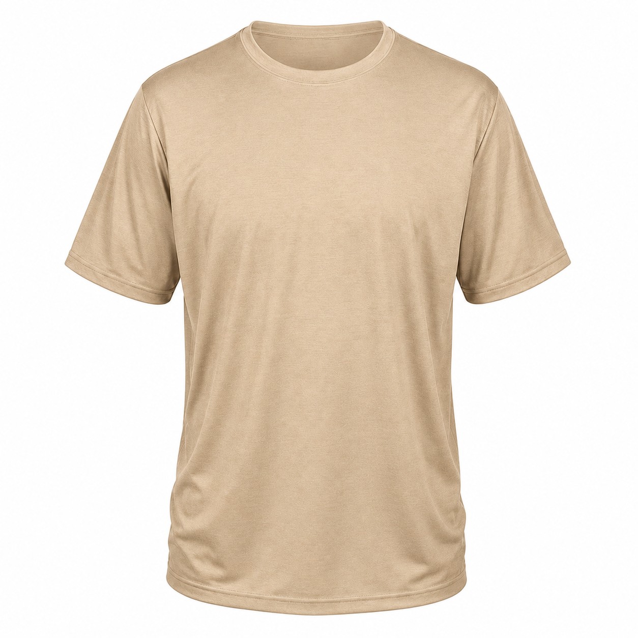 Quarter Zip Fleece Sweatshirt — Tan Beige