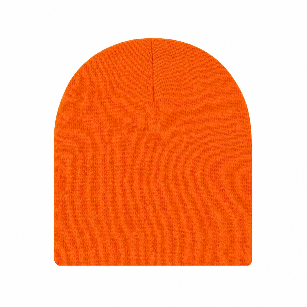 Acrylic 9" Beanie — Orange