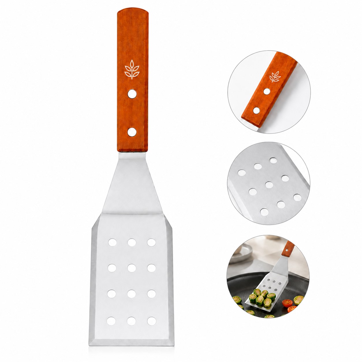 Perforated Silicone Kitchen Turner