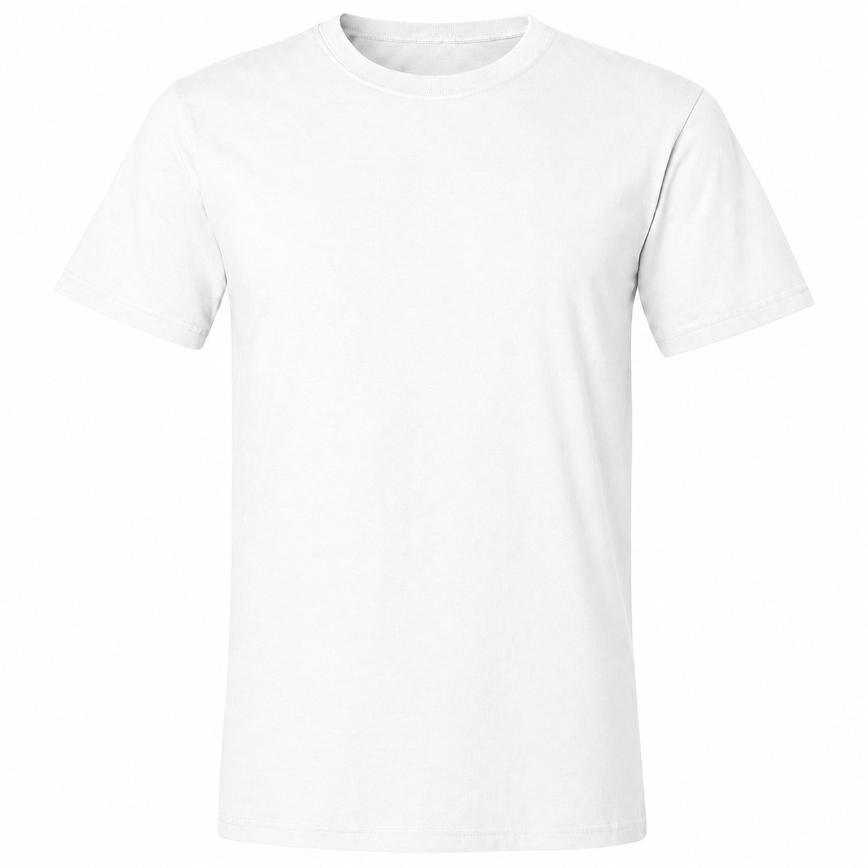 Ringspun Cotton Crewneck T-Shirt — White