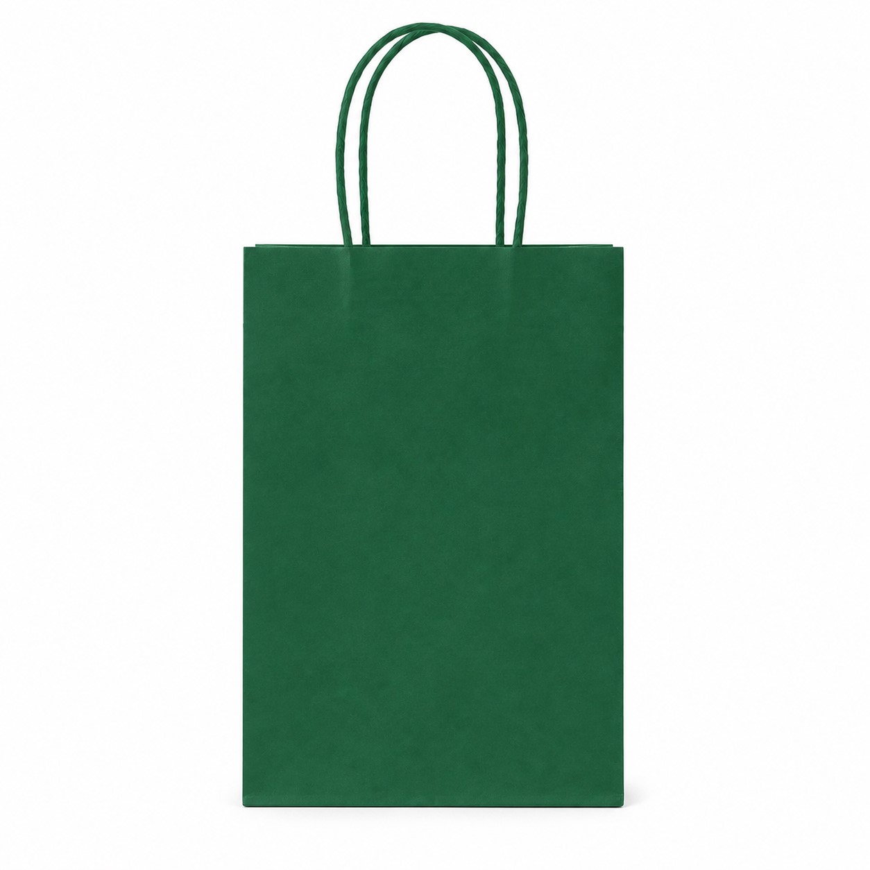 Recycled Kraft Paper Gift Bag With Cord Handles — view 2