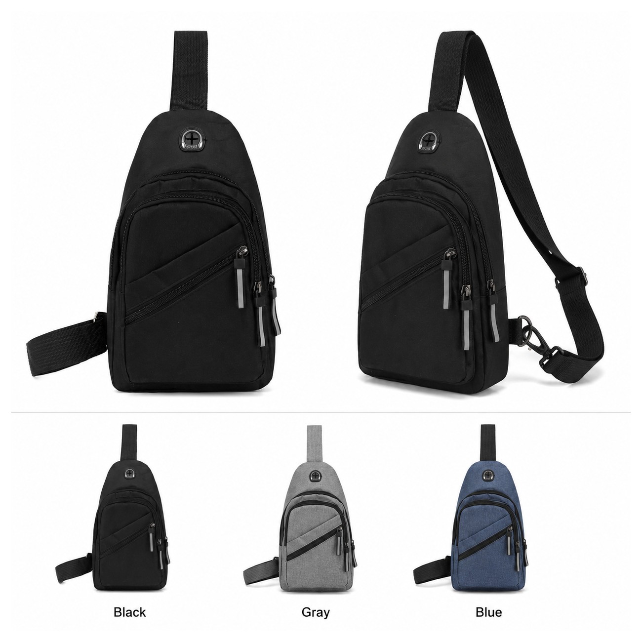 Adjustable Strap Crossbody Sling Bag