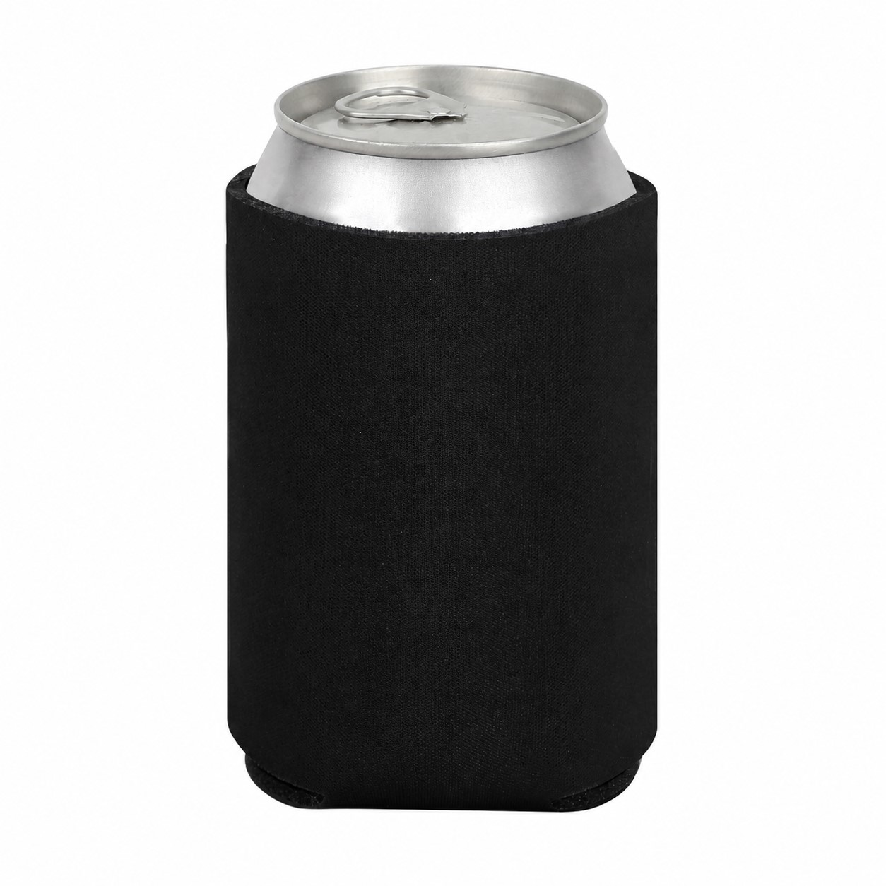 Foam Can Beverage Insulator — Black