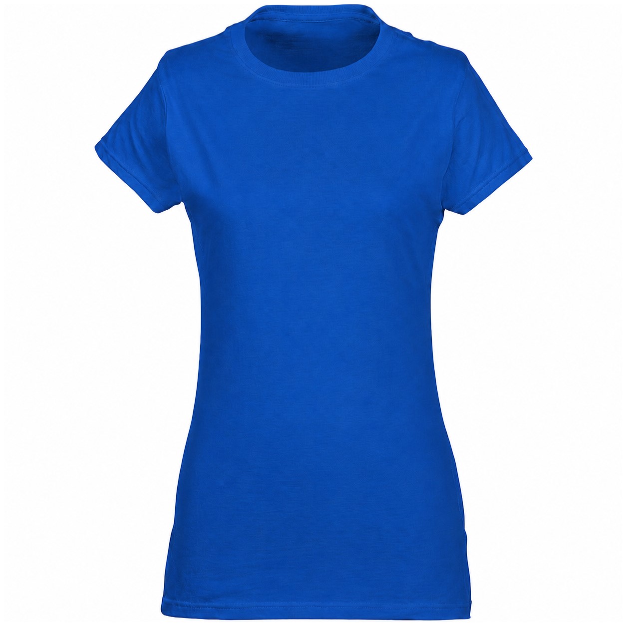 Ladies' Ringspun Cotton T-Shirt — Blue
