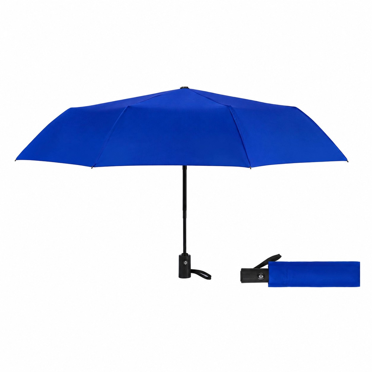 42" Automatic Compact Umbrella — Royal Blue