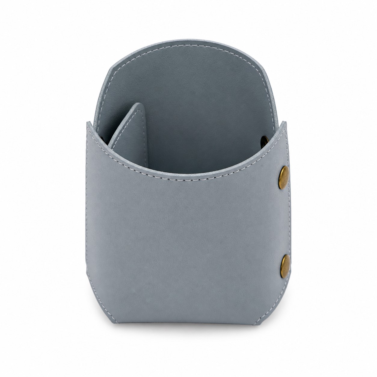 Segmented PU Makeup Brush Holder — view 2