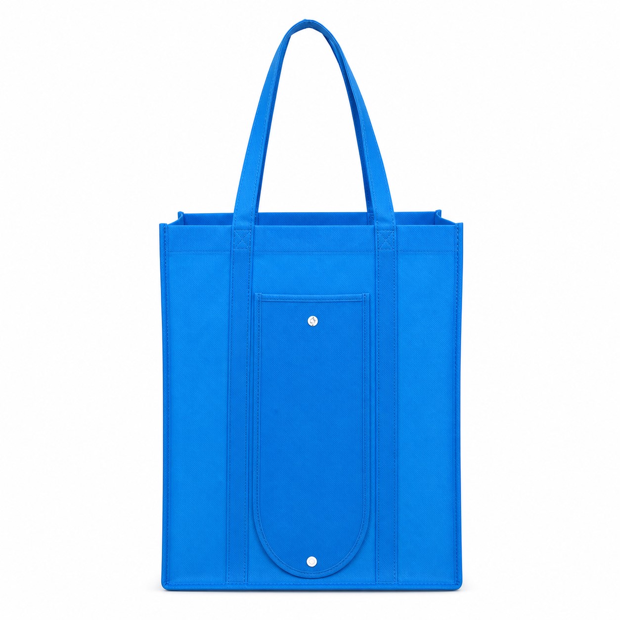 Reinforced Non-Woven Foldable Shopping Tote — view 2