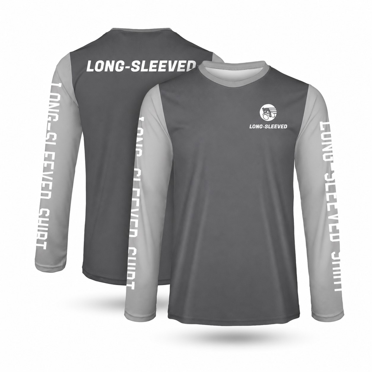UPF Fishing Long Sleeve Shirt — Gray