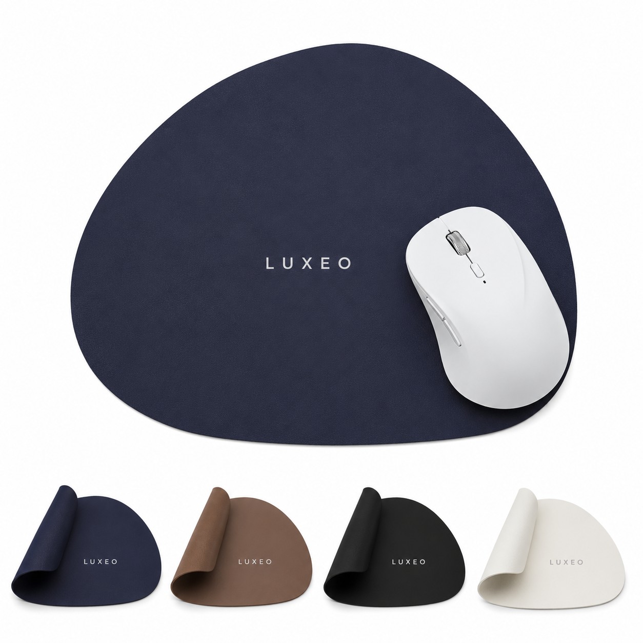 Curved Double-Sided PU Mouse Pad
