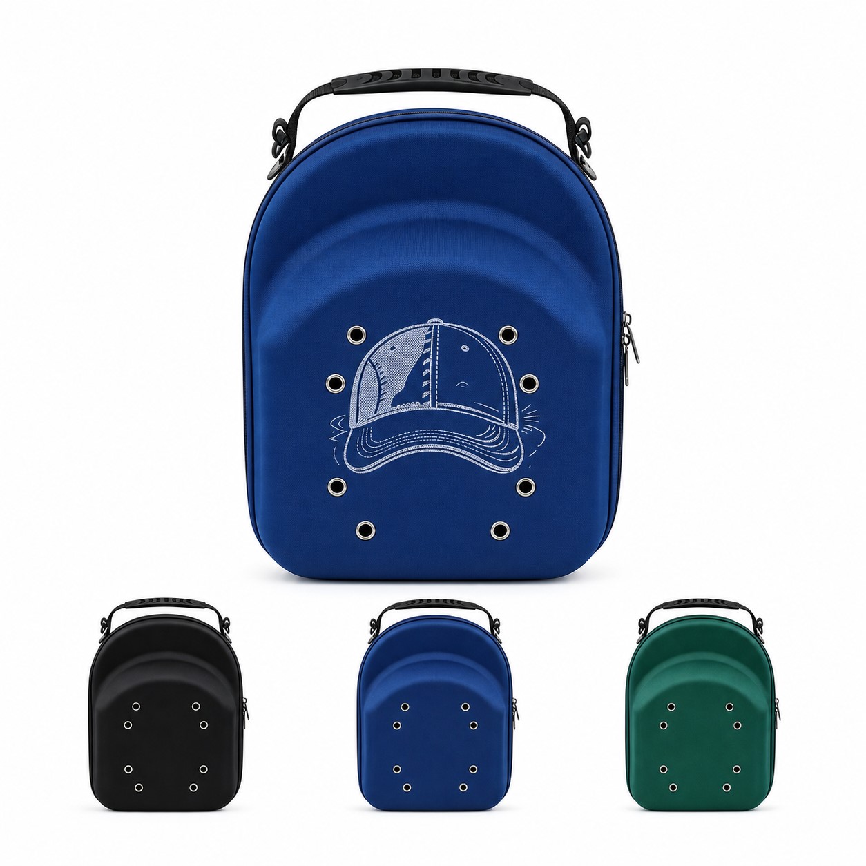 Six Cap EVA Storage Case