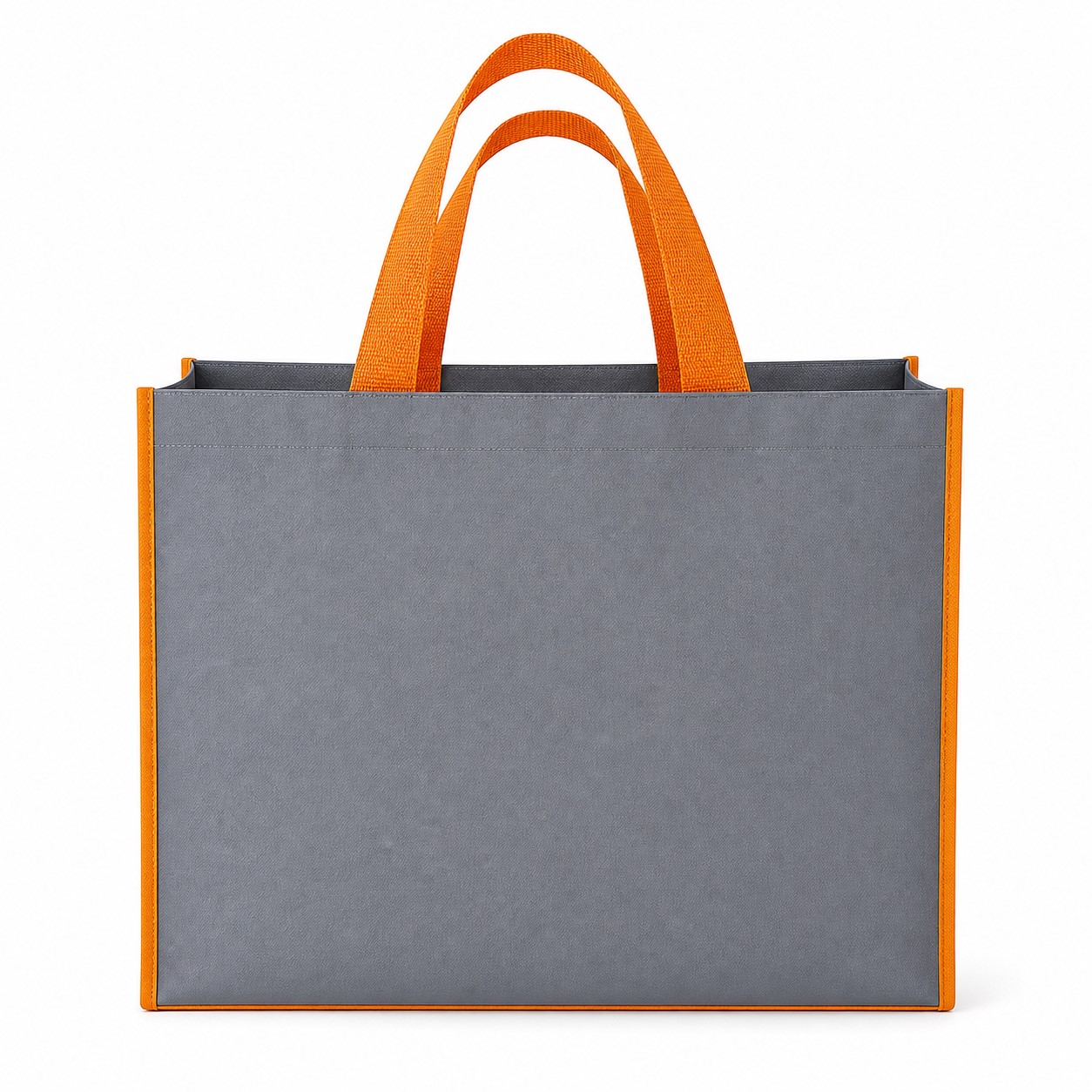 Gusseted Recycled Woven PP Shopping Bag — view 2