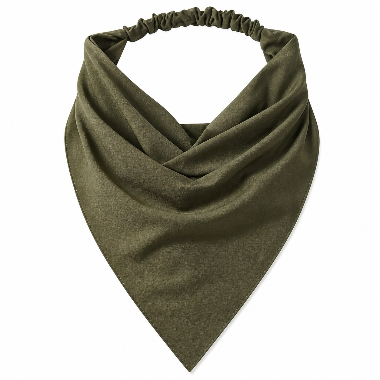 Pre-Tied Triangle Scarf Bandanna — view 2