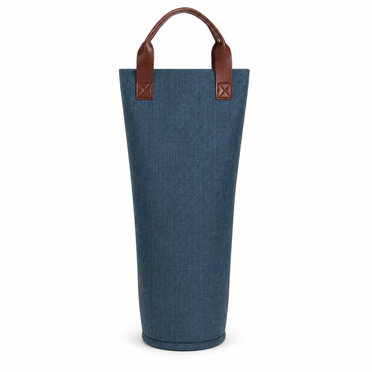 Aluminum Foil Single Bottle Insulated Wine Tote — view 2