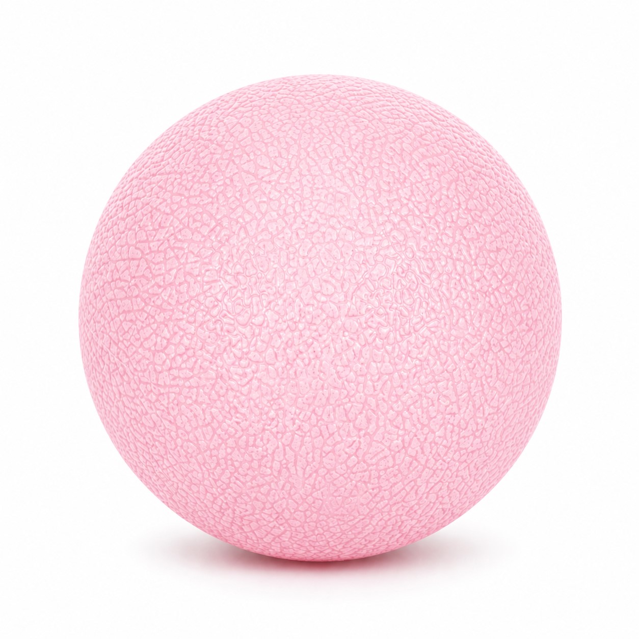 Compact Plastic Massage Ball — Light Pink