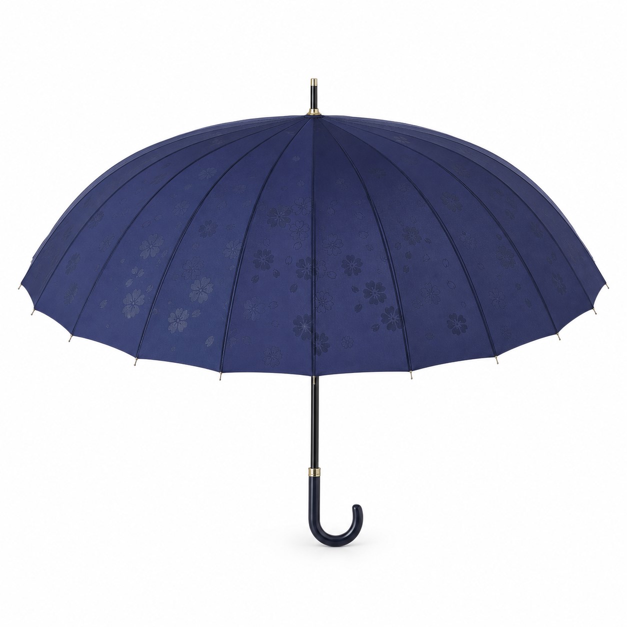 Large 24 Rib Water Activated Floral Umbrella — view 2