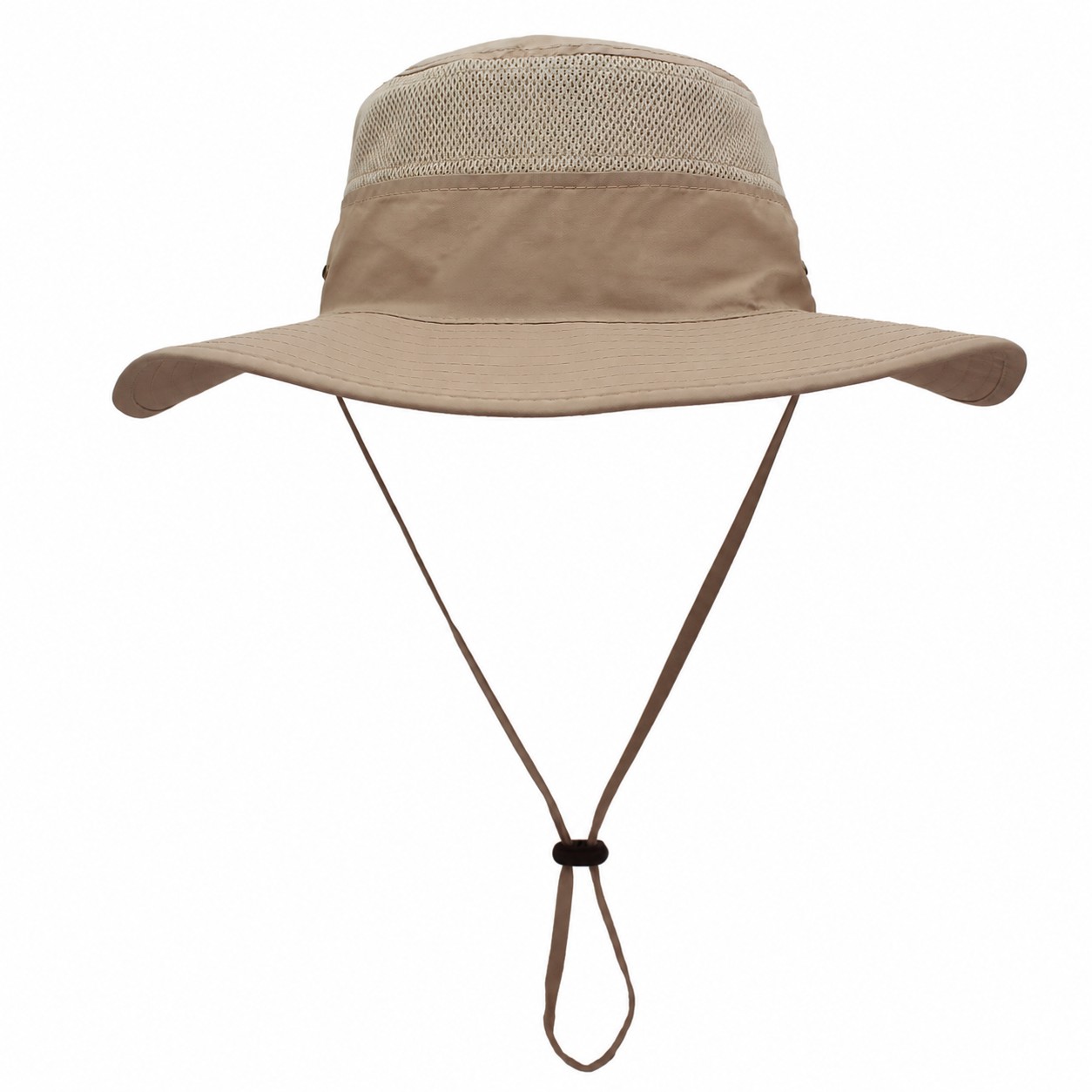 Polyester Wide Brim Safari Hat — view 2