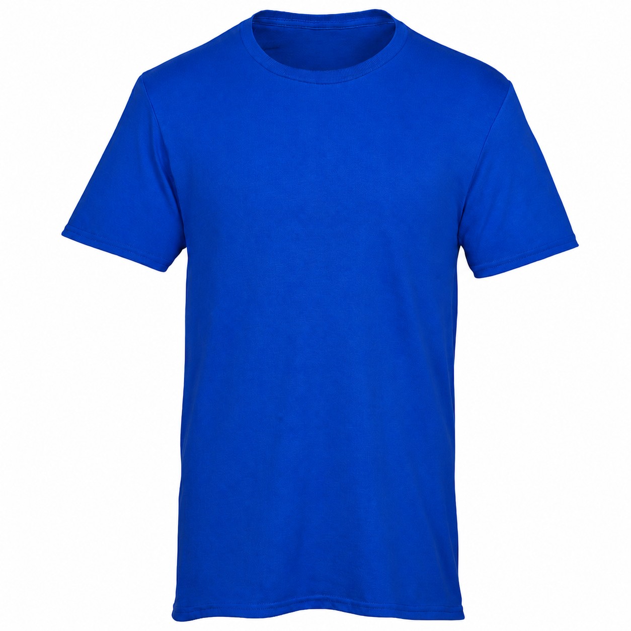 Premium Cotton Crewneck T-Shirt — Blue
