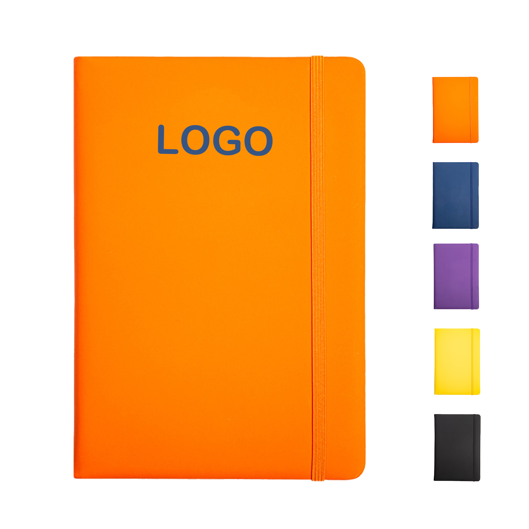 A5 PU Leather Hardcover Notebook