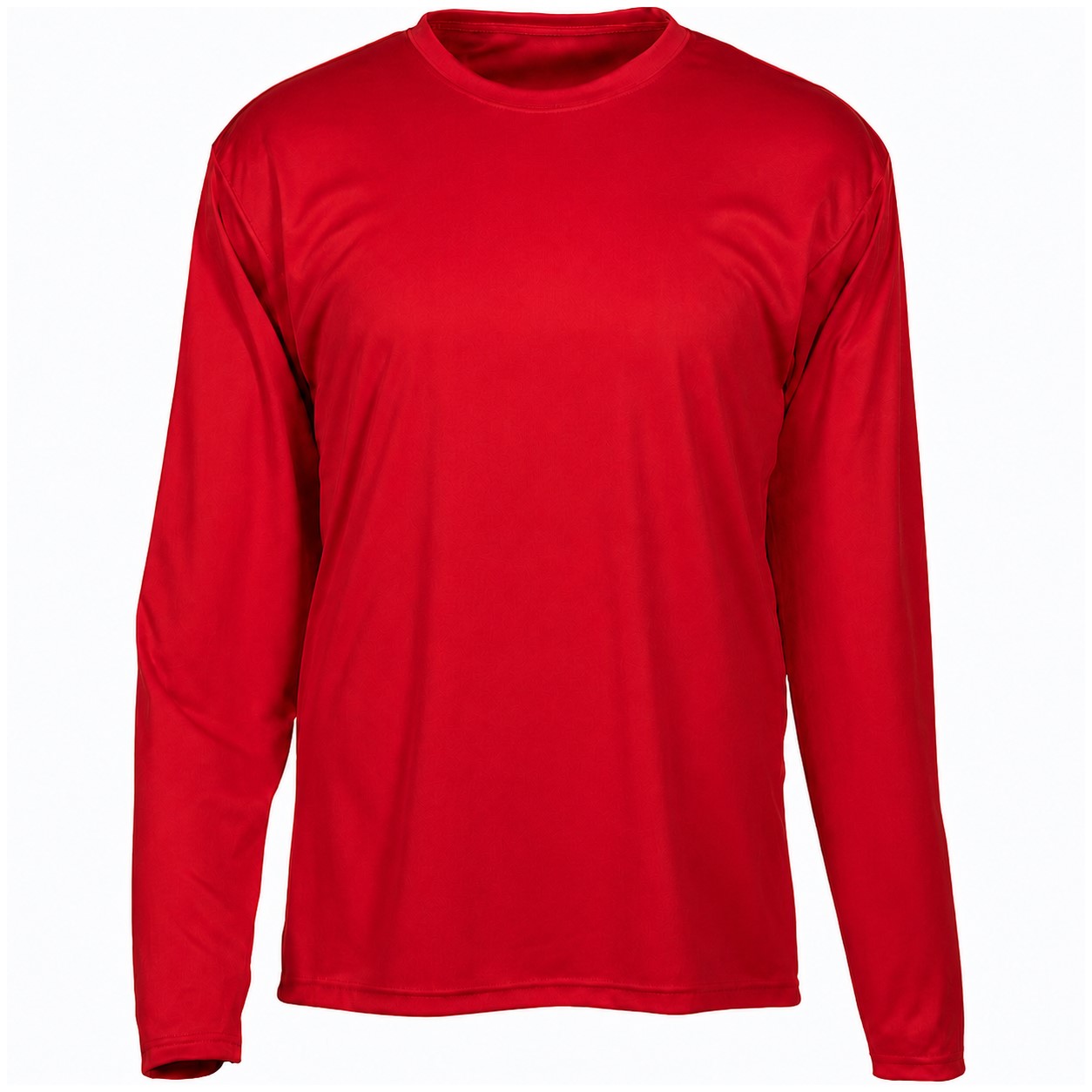 Recycled Polyester Cooling Tee — Red