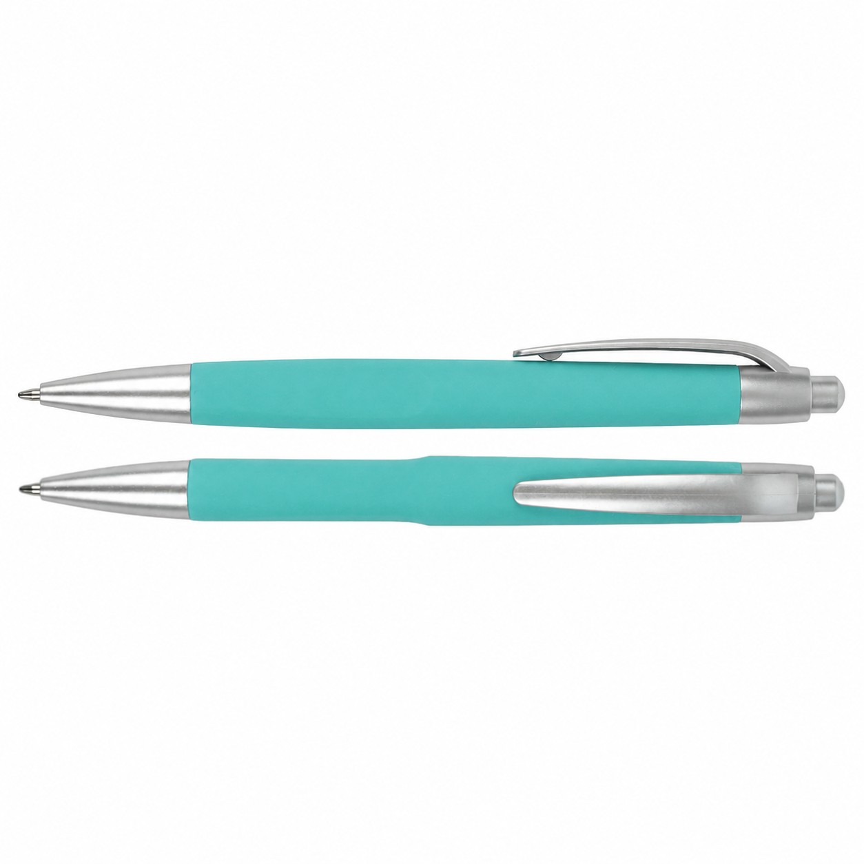 ABS Comfort Grip Ballpoint Pen — Tiffany Blue