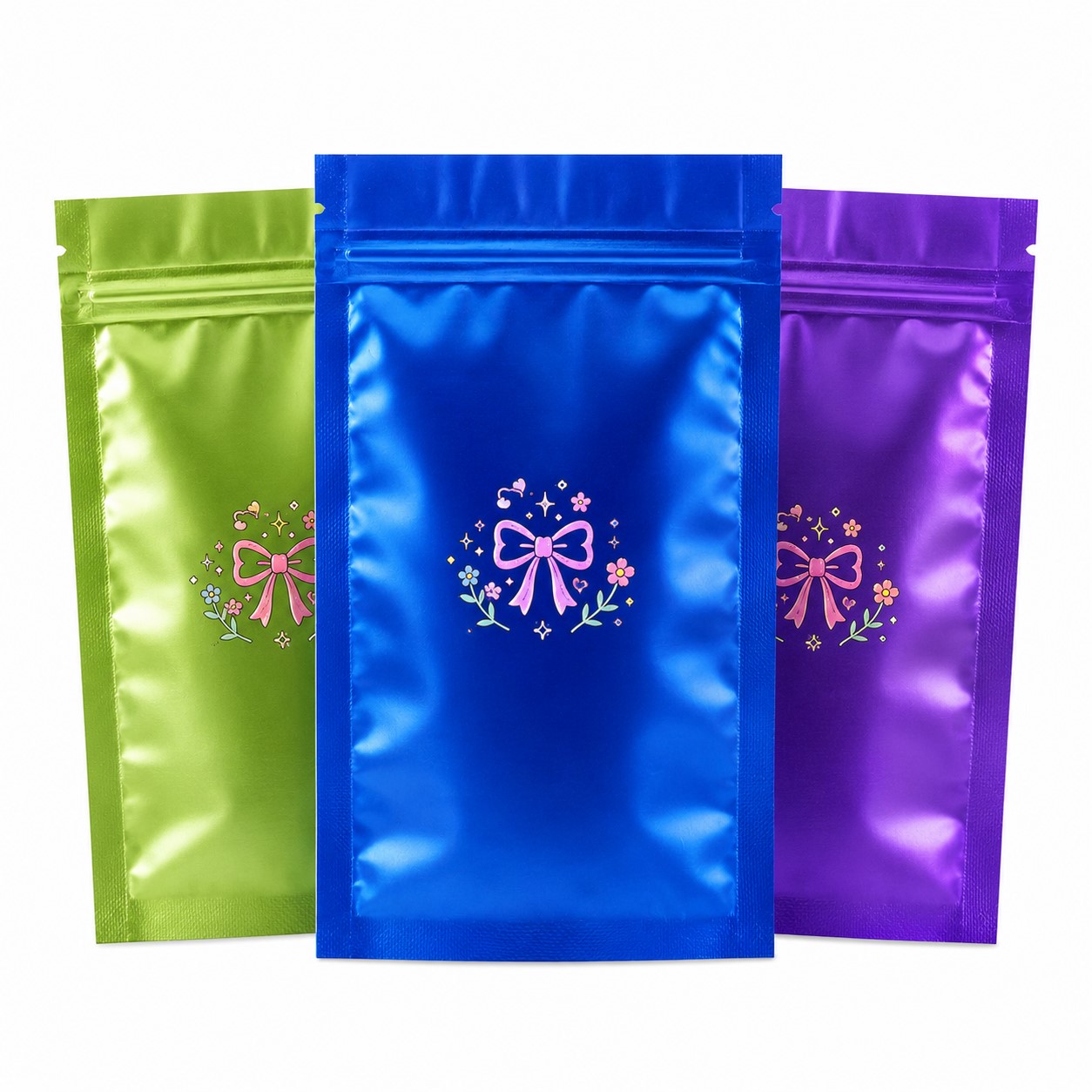 Three-Layer Aluminum Barrier Resealable Storage Bag