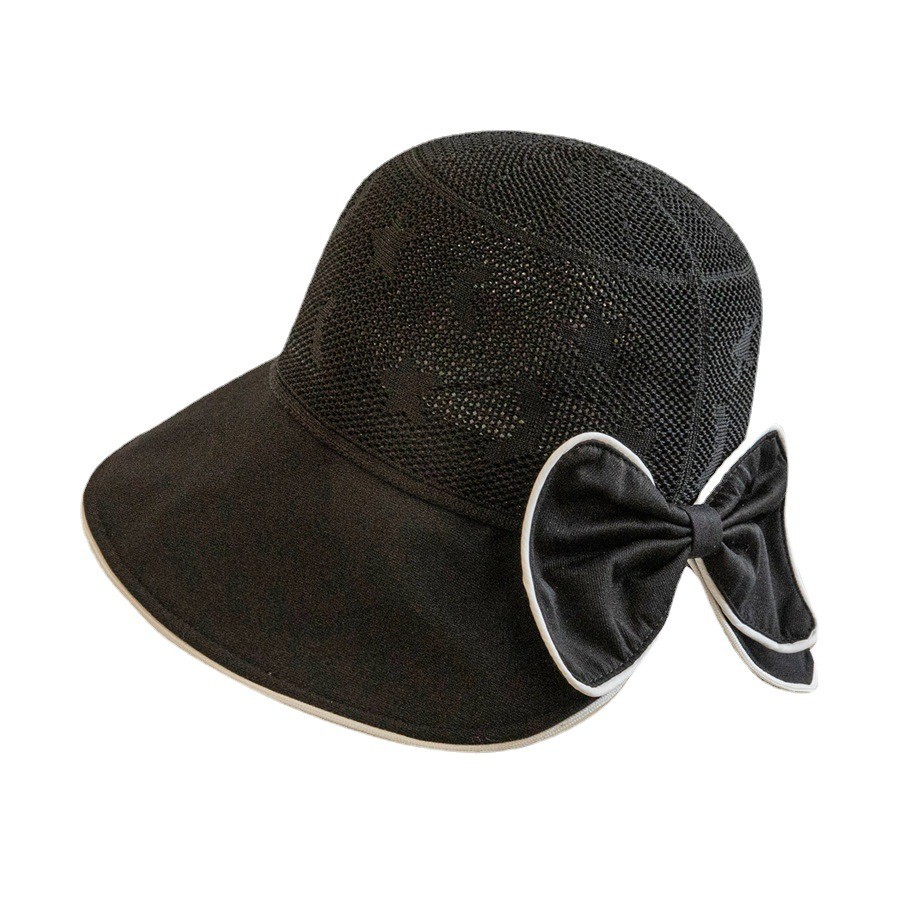 Polyester Bow Bucket Sun Hat — view 2