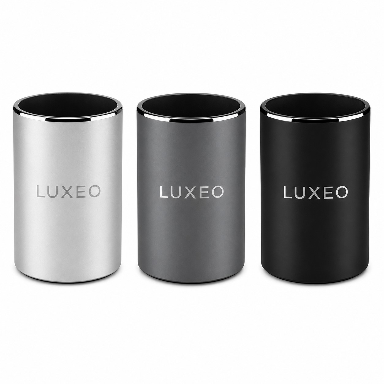 Aluminum Pen Cup With Silicone Base