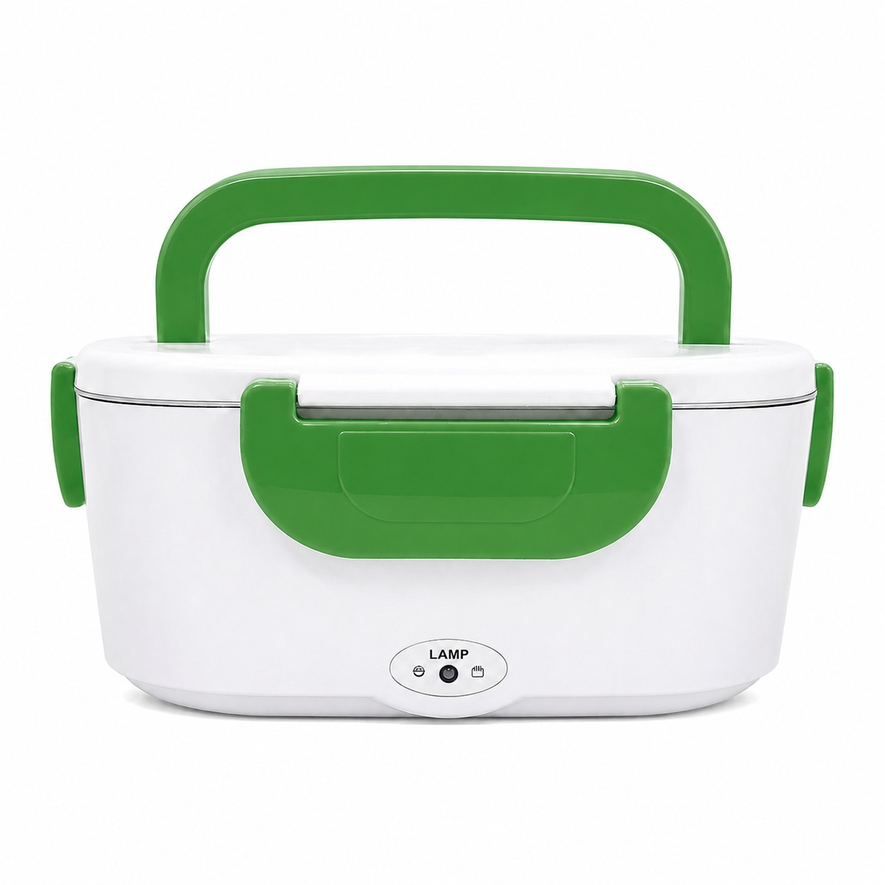 Electric Stainless Lunch Box Warmer — Green