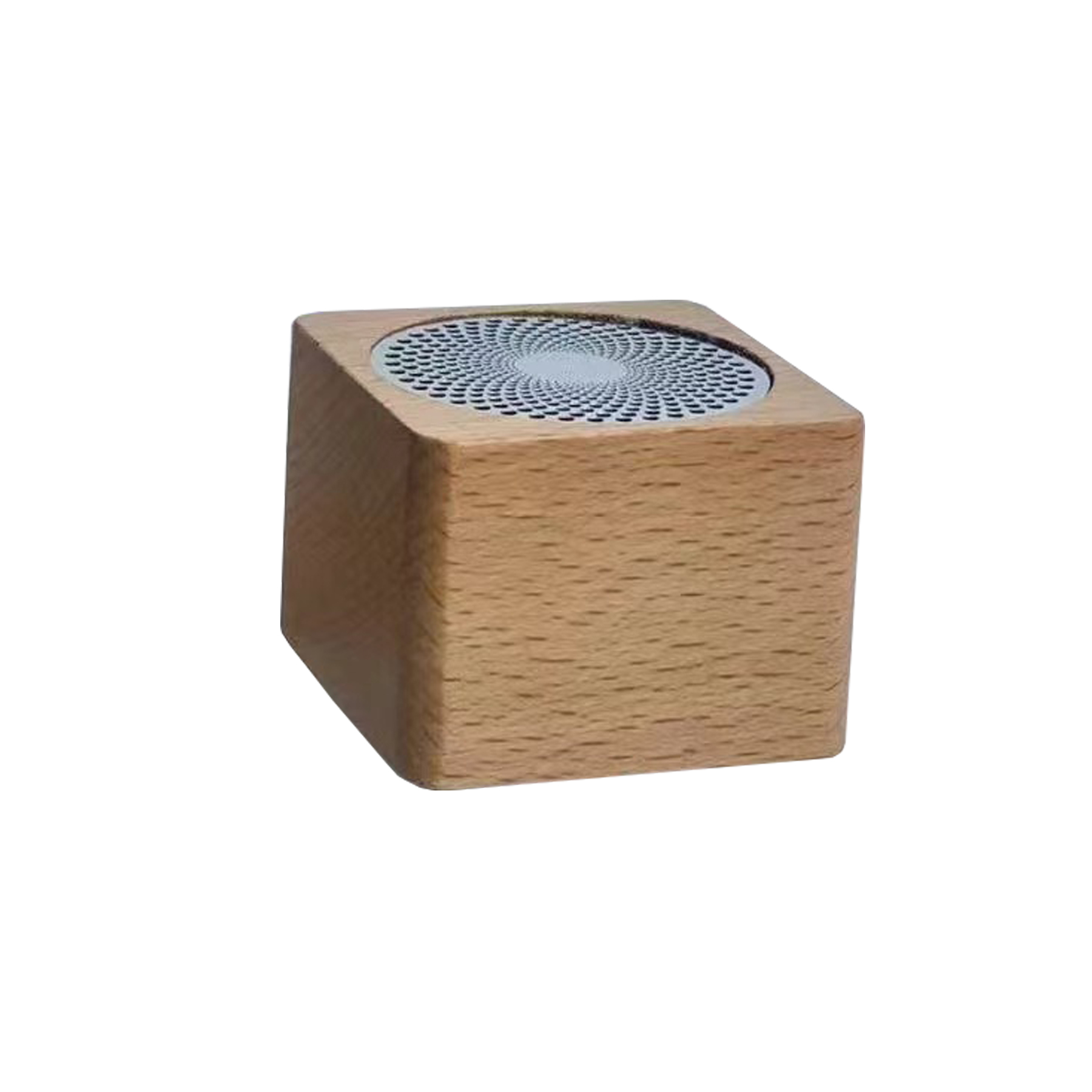Wooden Wireless Sound Cube — view 2