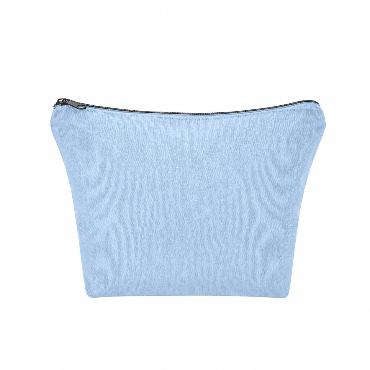 Cotton Makeup Bag — Light Blue