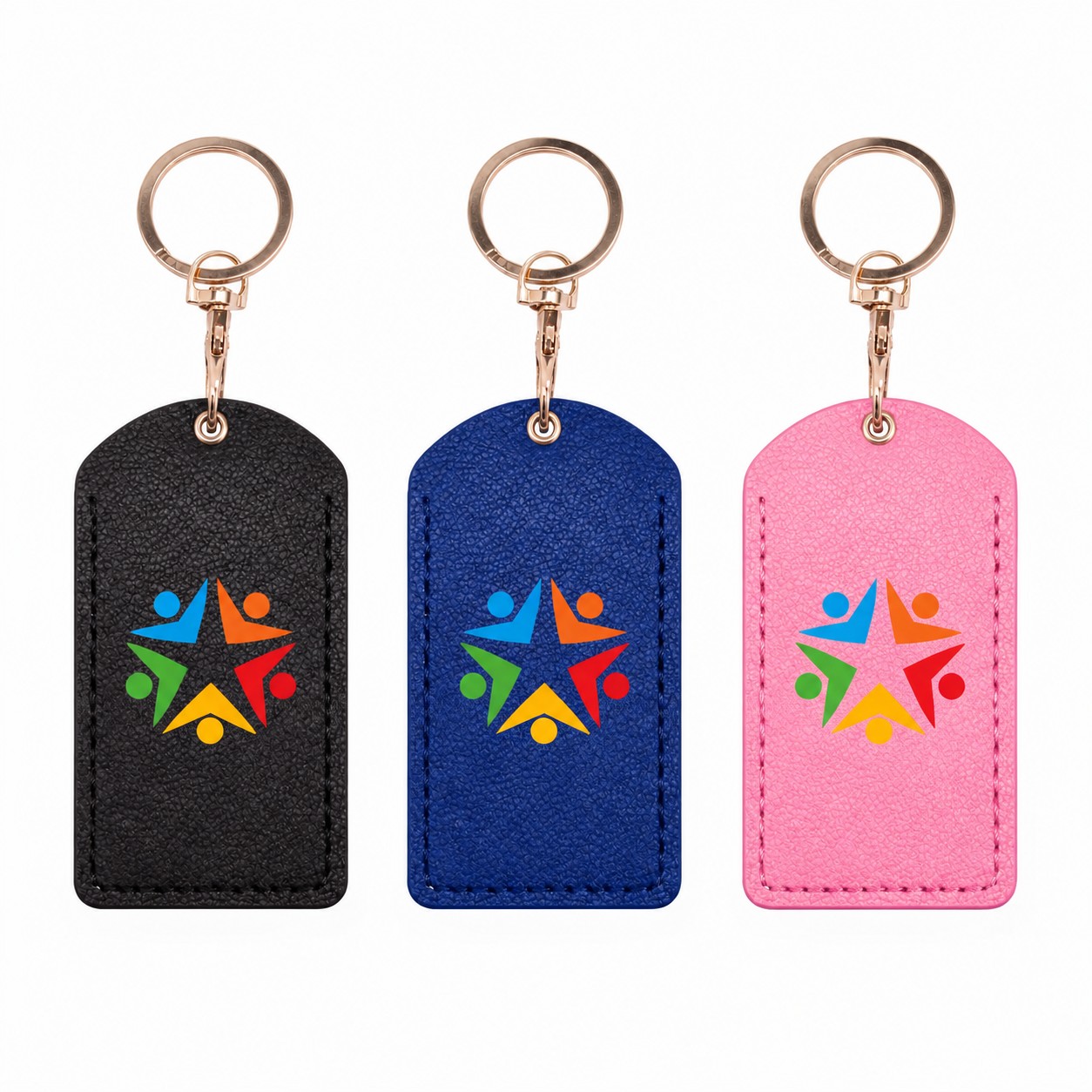 Smooth PVC Leather Access Card Holder