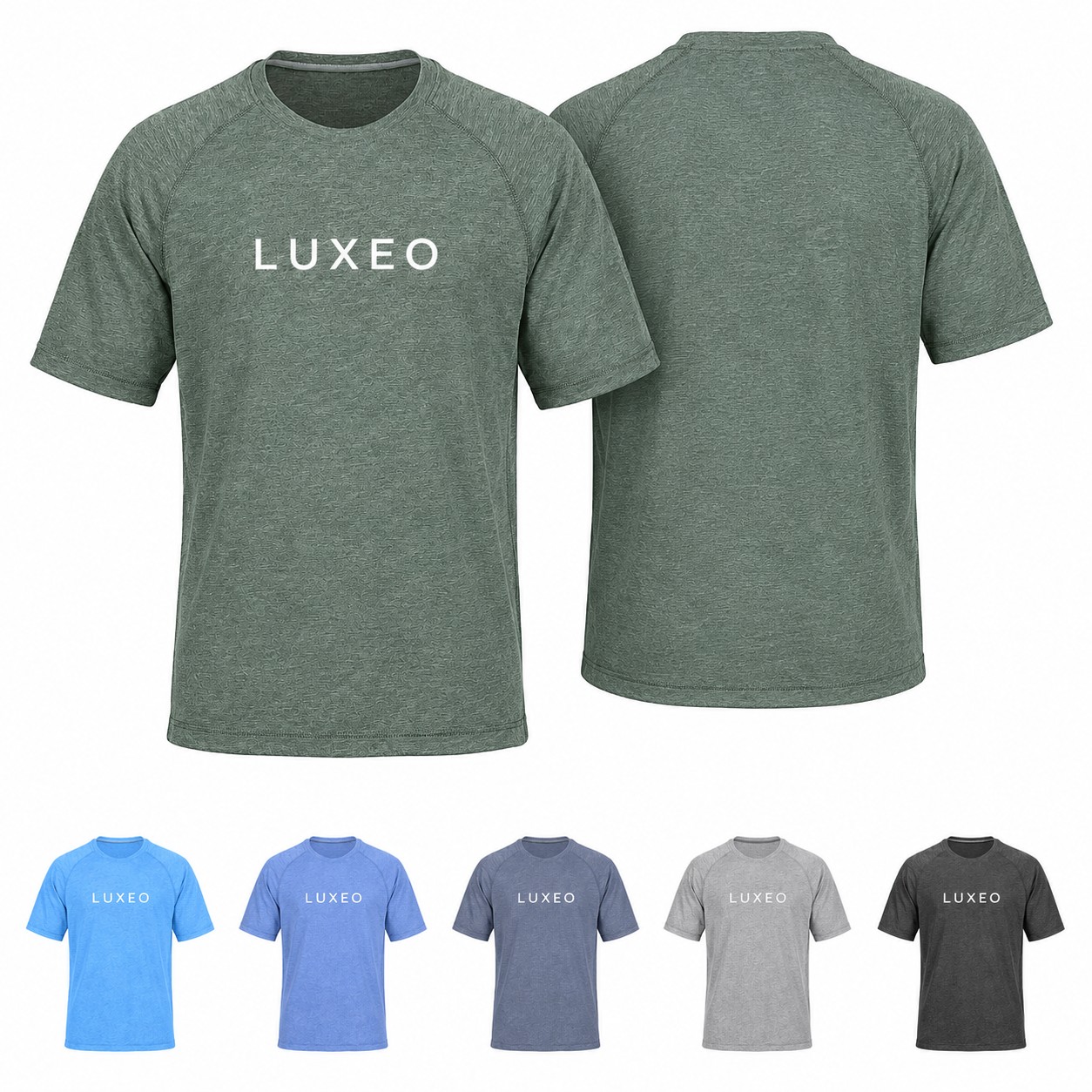 Tri Blend Wicking Crewneck Tee