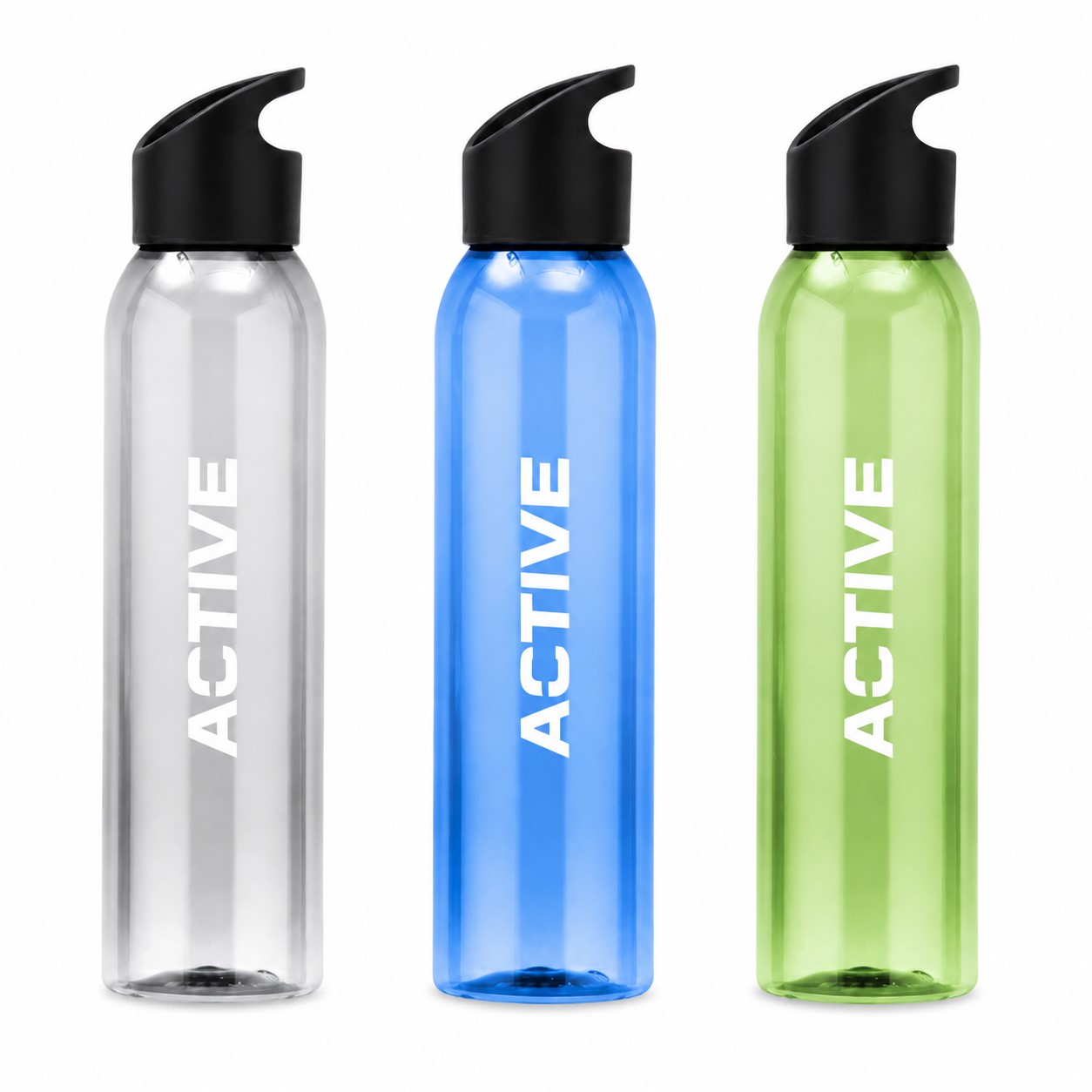 Slim 22 Oz PS Bottle With Grip Lid