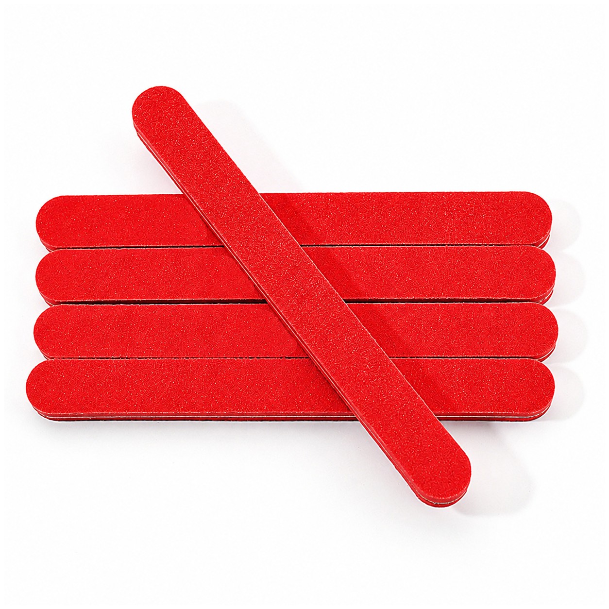 EVA Foam Manicure File Set — Red